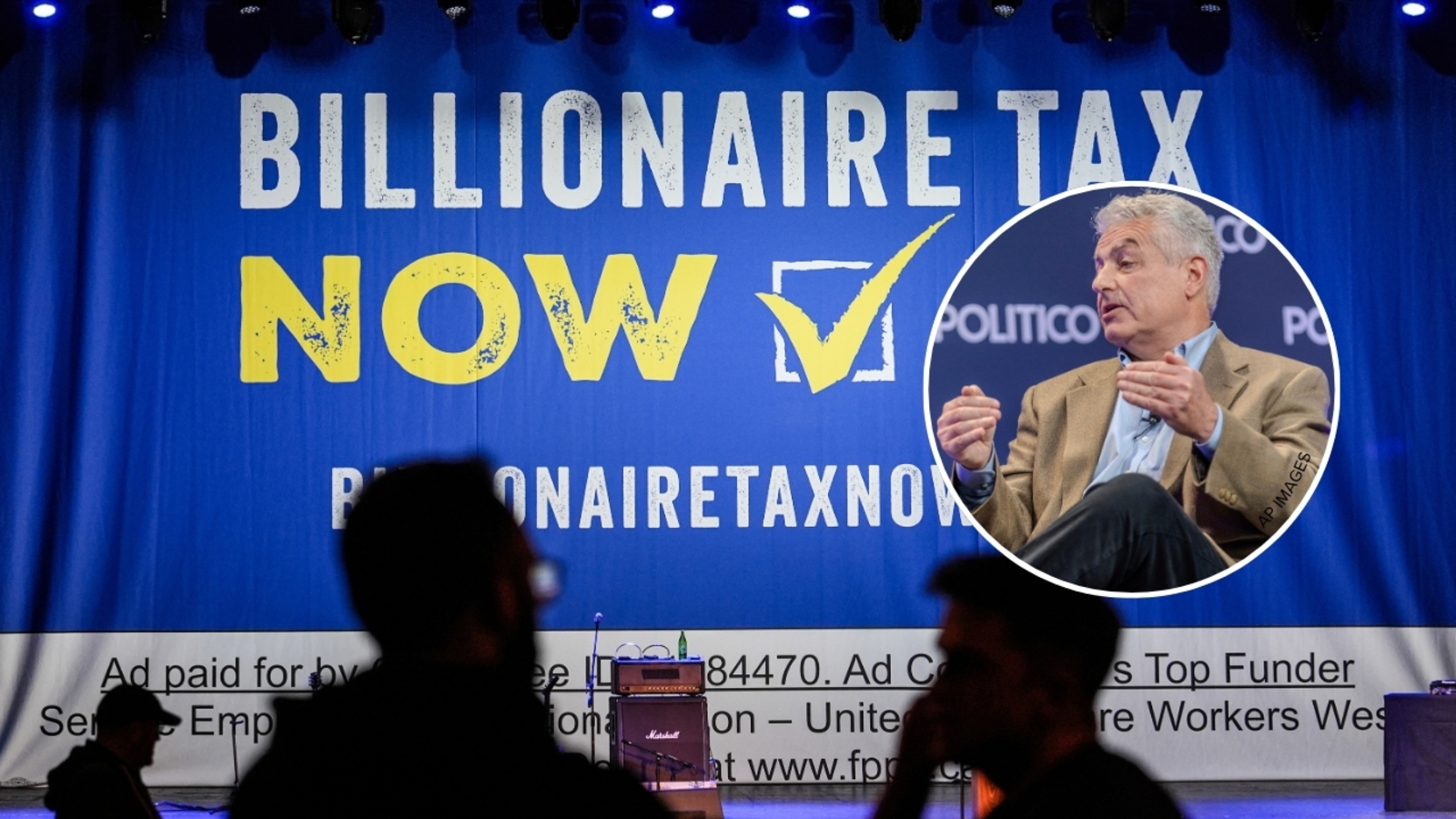 Union leader behind California billionaires' tax proposal accused of threatening, harassing women