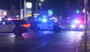 Man hospitalized after being hit by vehicle in central Fresno, police say
