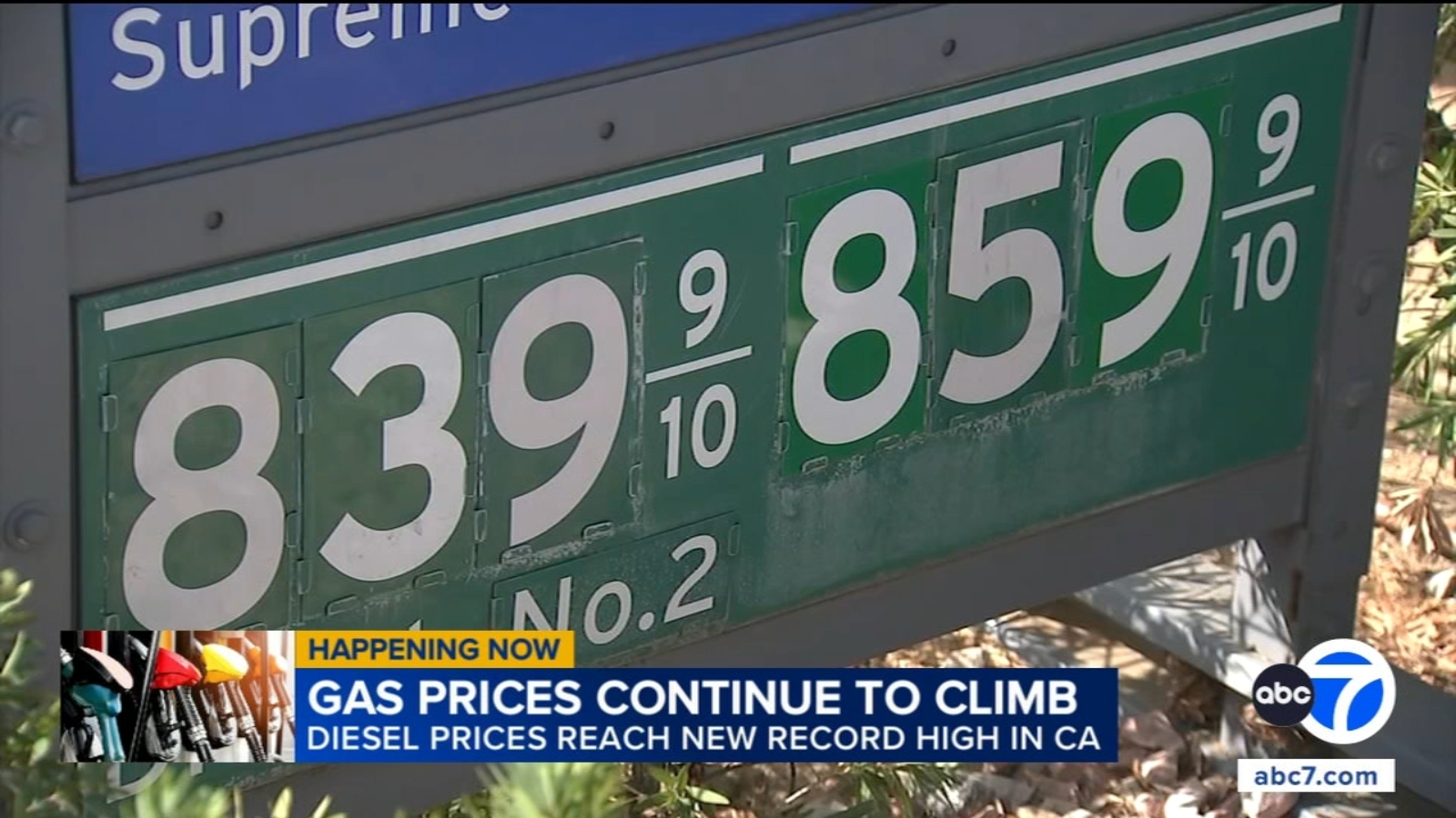 LA, Orange County gas prices increase for 27th straight day