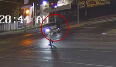 Apparent intentional hit-and-run caught on camera in Fresno