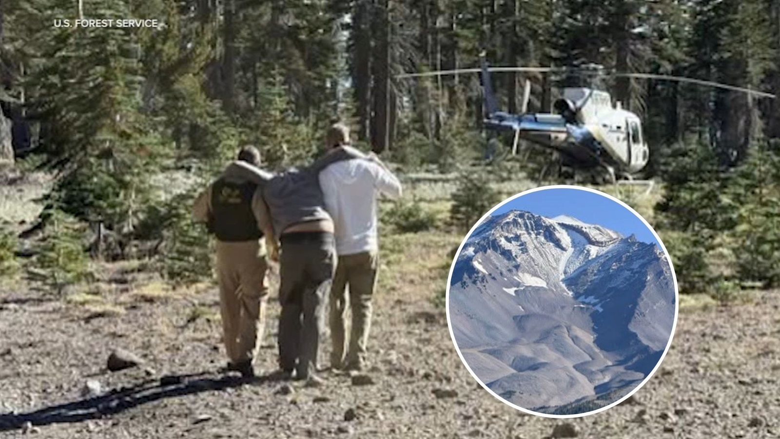Injured San Jose climber rescued from Mount Shasta after sliding 500 feet, crawling down mountain