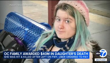 Uber ordered to pay $40M to parents of Emily Normandin-Parker, woman fatally struck after being left on Orange County freeway