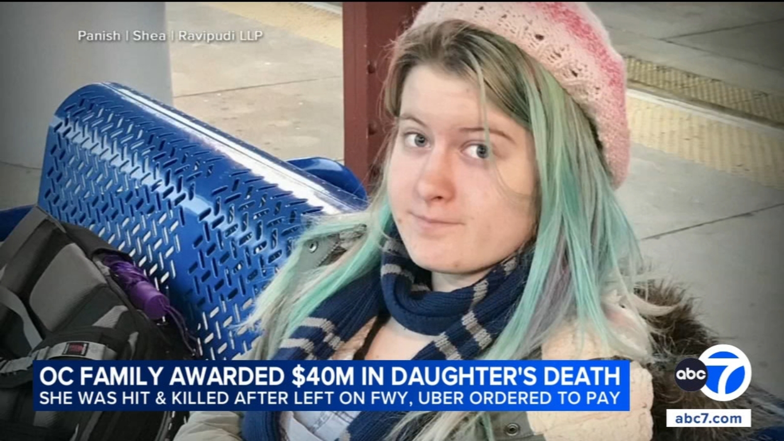 Uber ordered to pay $40M to parents of Emily Normandin-Parker, woman fatally struck after being left on Orange County freeway