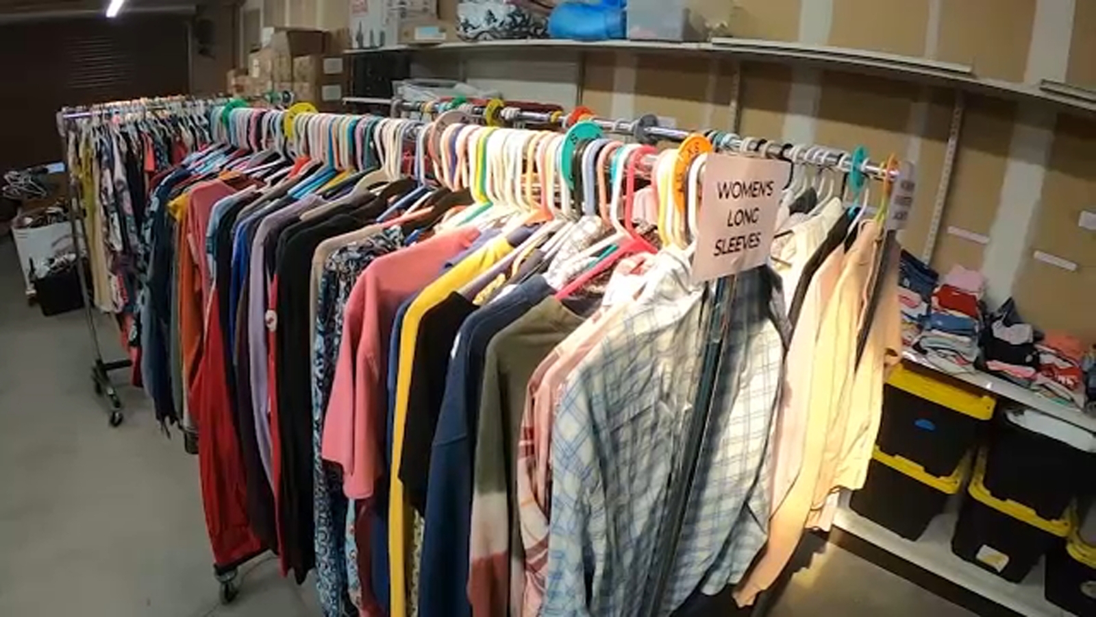 Poverello House clothing closet provides free clothing and essentials to Fresno residents in need