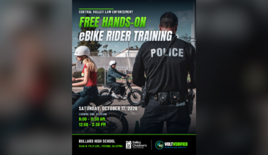 Free e-bike safety training for kids set for October at Bullard High School