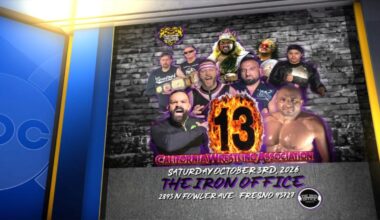 California Wrestling Association celebrates 13th anniversary with wrestling event in Fresno
