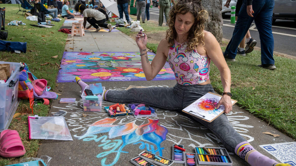 Free Labor Day weekend chalk art festival in midtown Sacramento