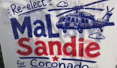 Endorsement of Mal Sandie - Coronado Times