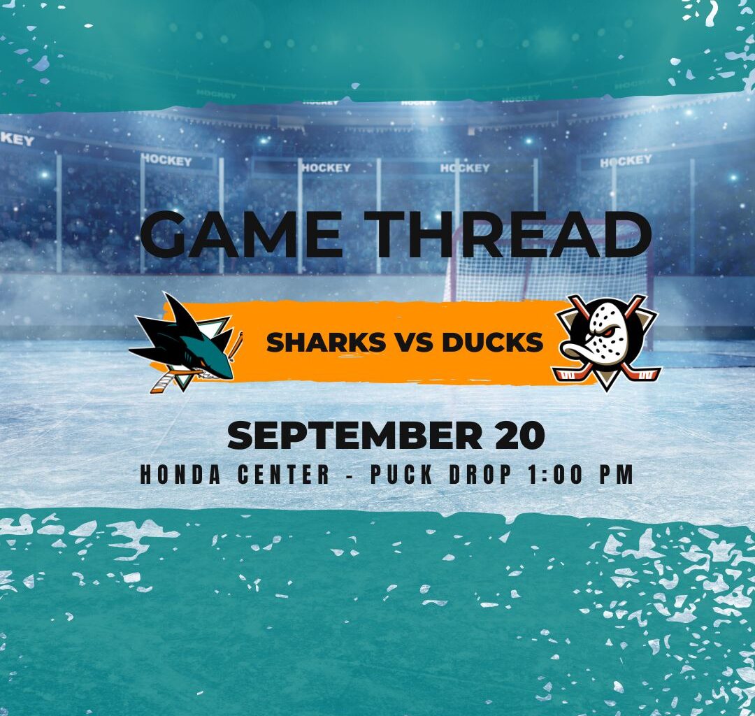 Sharks at Ducks preseason game 1: Lines, game thread and how to watch