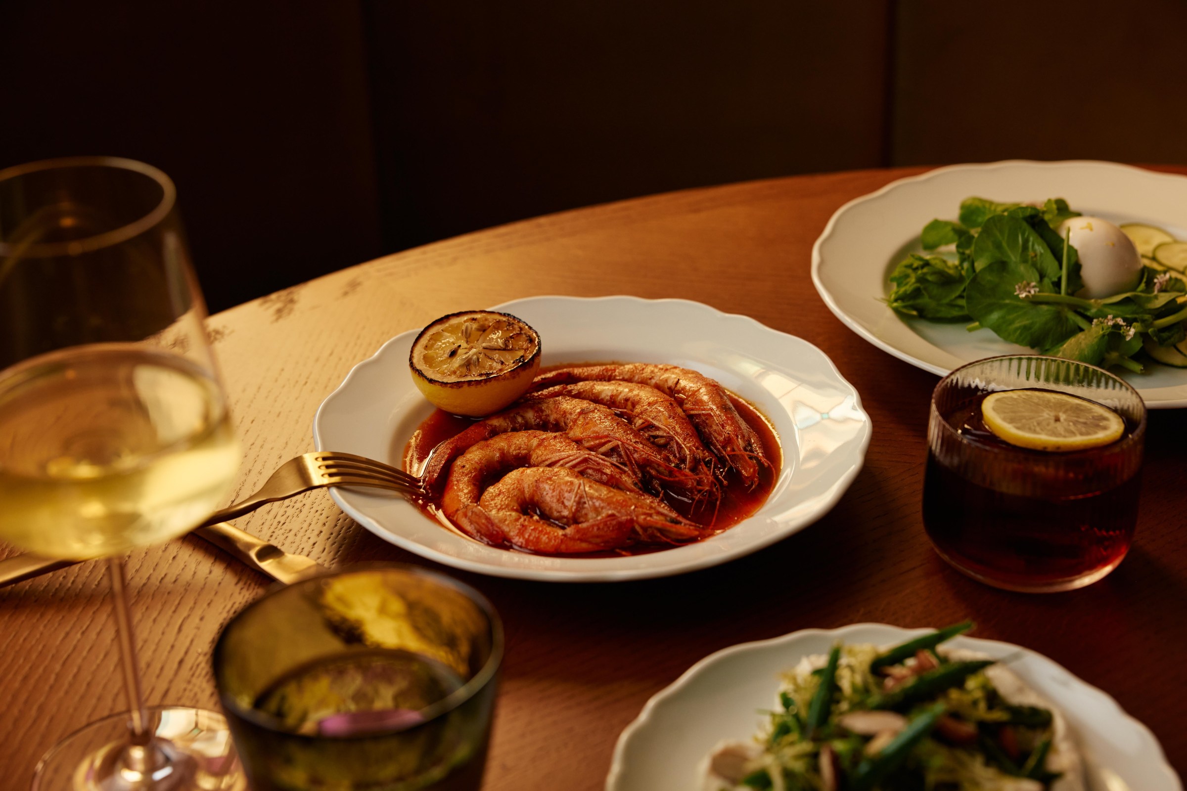 An assortment of dishes at Sous Sous in Silver Lake.
