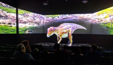 Holographic dinosaurs are ruling the Aquarium of the Pacific’s new HoloTheater – NBC Los Angeles