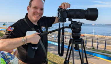 During Mark Getman&rsquo;s work as a public affairs specialist, he was tasked with taking photos of battleships during the Sail4th 250 maritime commemoration on July 4.