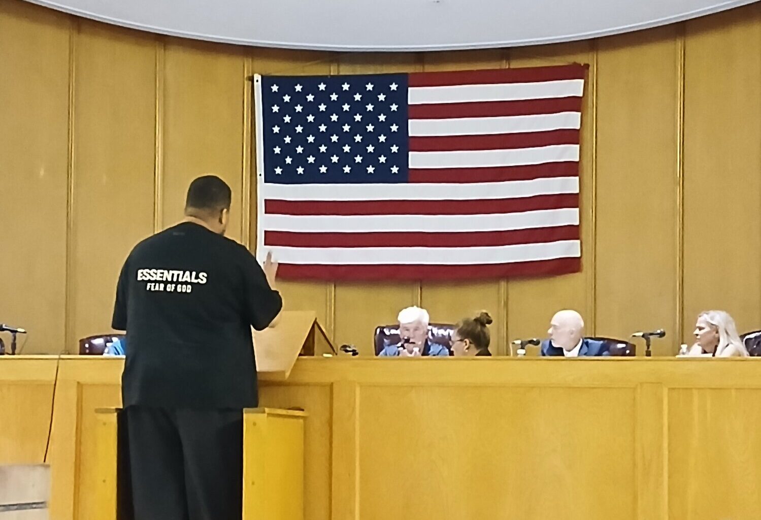 Rev. Ronald McHenry, a minister from the Evangel Revival Community Church, was one of many community leaders who voiced his concerns at an Aug. 18 city council meeting.