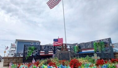 The 9/11 memorial garden has been in place since 2002, established by former Nassau County Legislator Denise Ford.