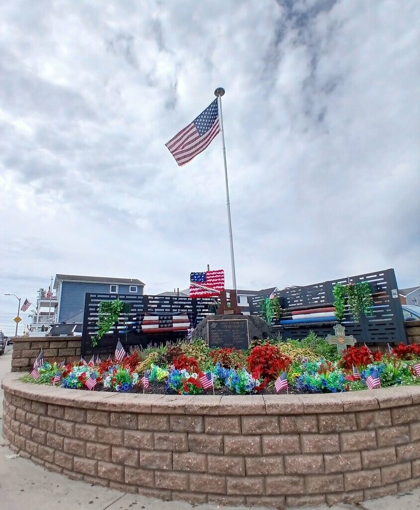 The 9/11 memorial garden has been in place since 2002, established by former Nassau County Legislator Denise Ford.