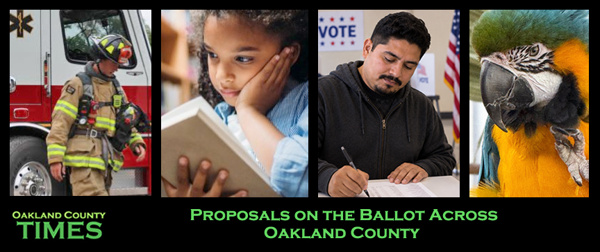 Proposals on the Ballot Across Oakland County 