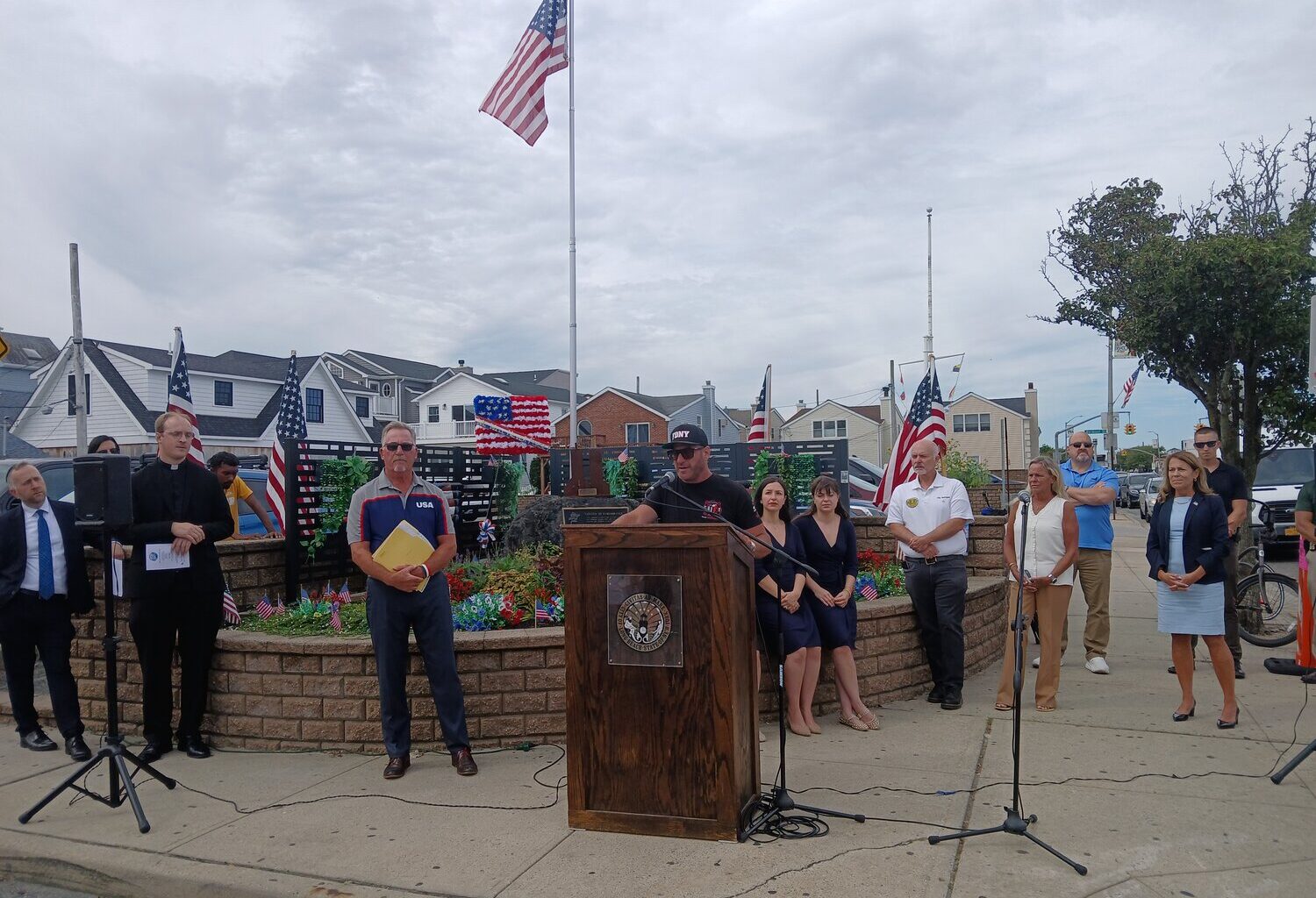 Long Beach City Council Vice President Chris Fiumara spoke at the city&rsquo;s annual remembrance ceremony, and announced plans to make Sept. 11 a citywide holiday.