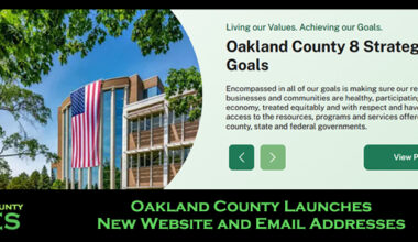 Oakland County Launches New Website and Email Addresses