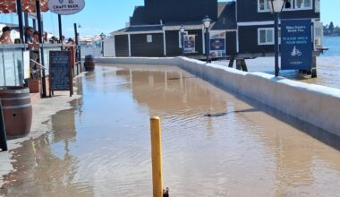 Brown water floods parts of downtown San Diego, Seaport Village after water main break – NBC 7 San Diego