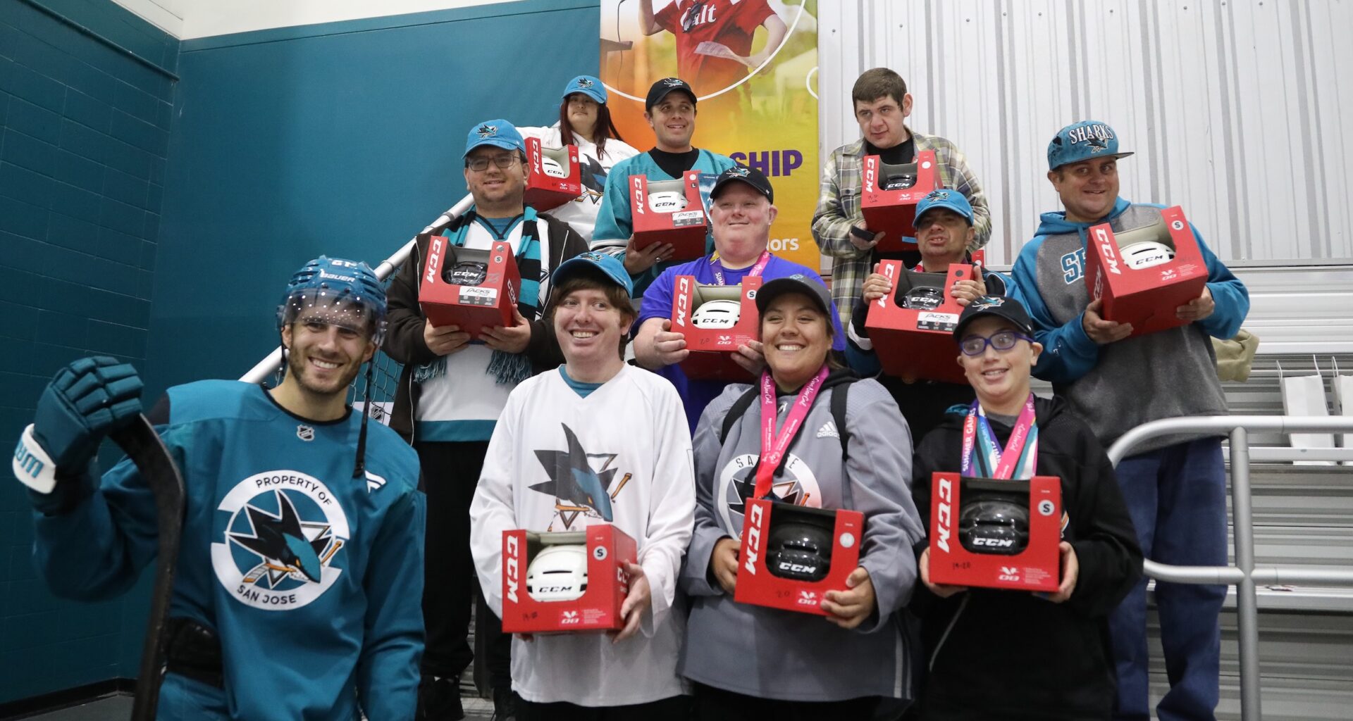 Sharks Foundation, Special Olympics Northern California team up to help make dreams come true | Los Gatan