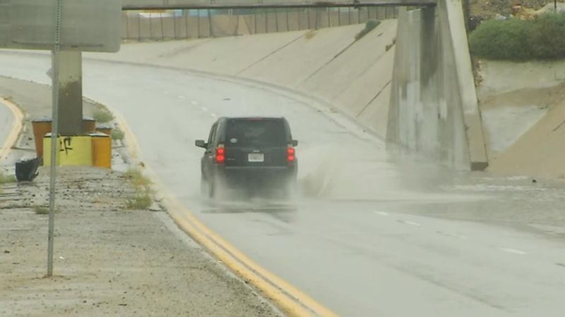 FILE - Bakersfield underpass flooded (KBAK/KBFX)
