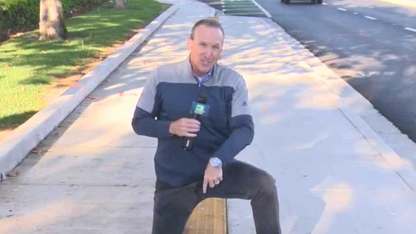 Trapezoidal delineators make debut along Sacramento roadway. Here's what they do