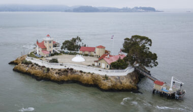 A Trip to the Remote Island Lighthouse in the Middle of San Francisco Bay