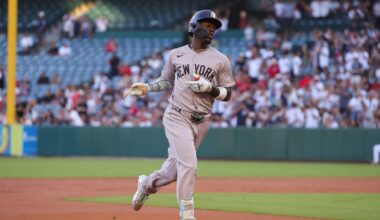 TST Images: Yankees defeat Angels, 7-3, at Angel Stadium