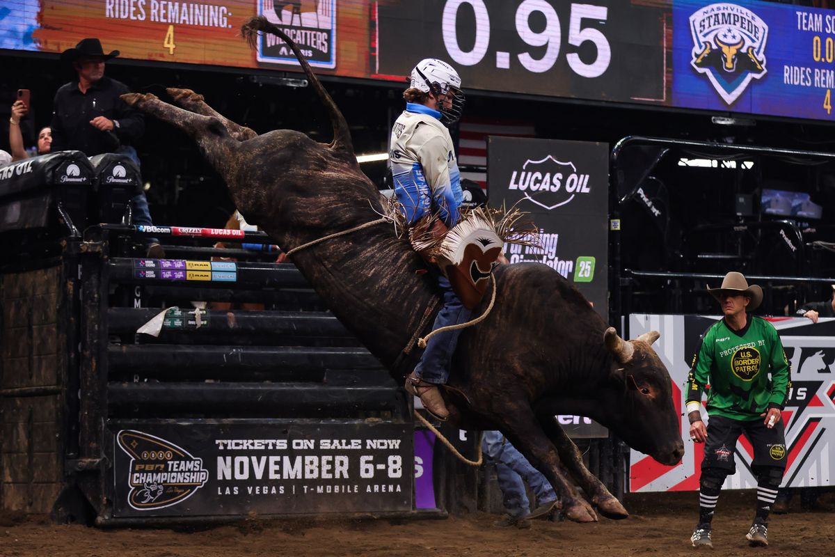 Oklahoma Wildcatters Brock Poulin rides Oklahoma Wildcatters Brock Poulin rides