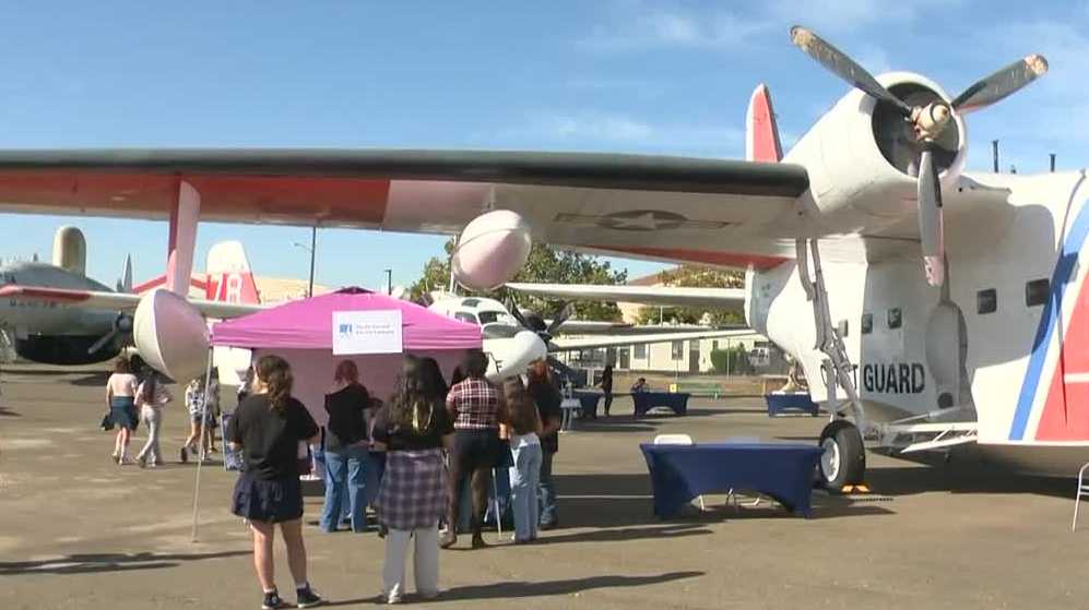 Girls explore STEM opportunities at California aerospace museum