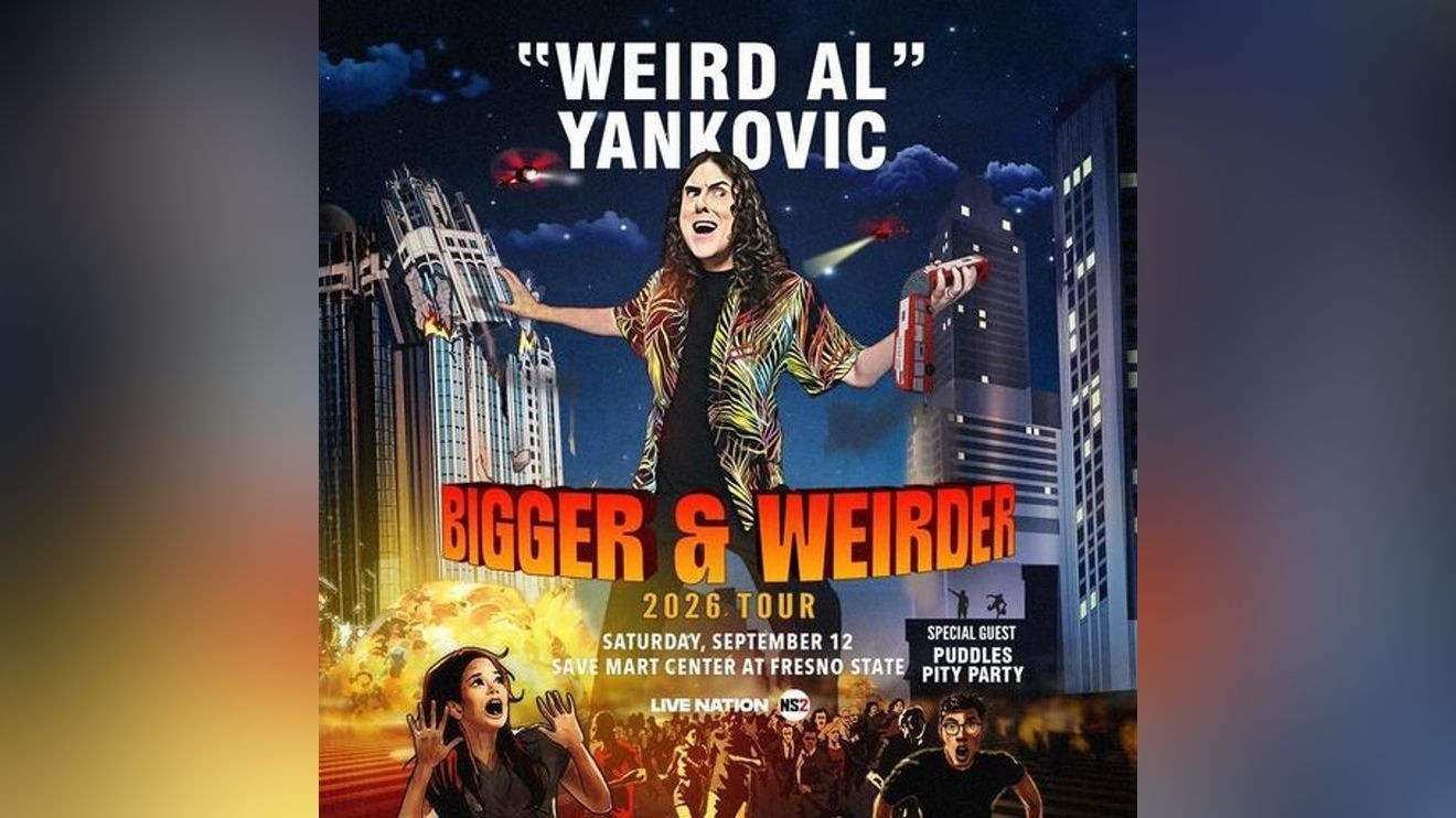 'Weird Al' Yankovic's Bigger & Weirder Tour in Fresno this Saturday