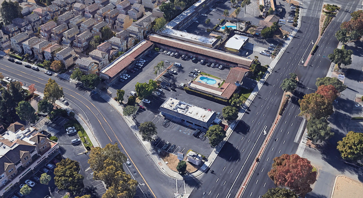 3550 El Camino Real, image by Google Satellite