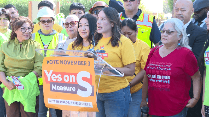 Measure S campaign officially launches ahead of November vote in Fresno County. (Photo: FOX26 Photojournalist Bert Montelongo)