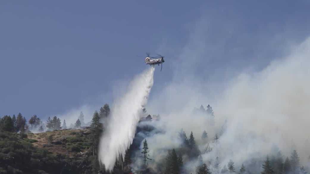 Sacramento-area firefighters deployed to Floriston Fire