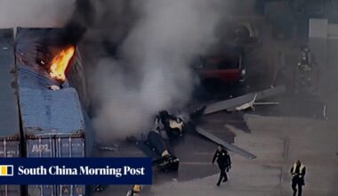 News helicopter crashes in Los Angeles, killing 3