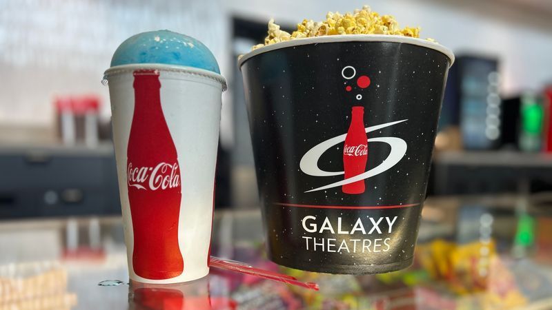 Galaxy Theatres opens at Campus Pointe days after Maya Cinemas shuts down. (Photo: FOX26 News Reporter Mayra Franco)