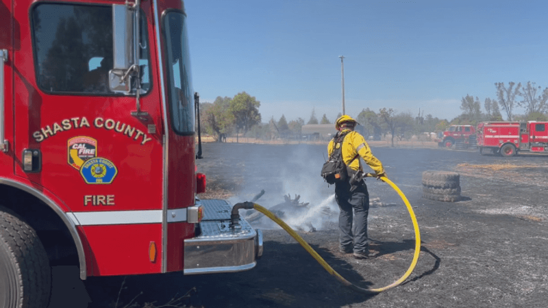 Cal Fire Shasta-Trinity Unit staff member. (Courtesy: Cal Fire Shasta-Trinity Unit Law)