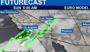 Hurricane Marie brings rain chances, high surf to Southern California over Labor Day weekend