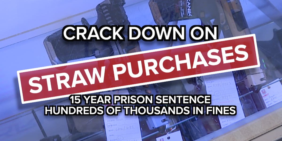 Month-long campaign warns Palm Beach Co. residents that 'straw' gun purchases carry 15-year prison sentences