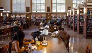 Students’ favorite study spots near campus
