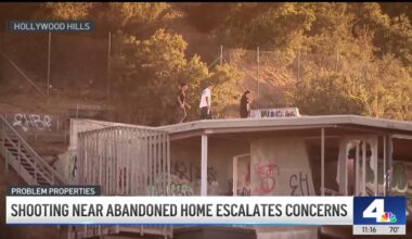 Shooting near abandoned home near Mulholland Drive escalates concerns – NBC Los Angeles