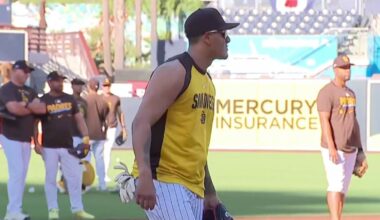 Padres work out at Petco Park ahead of wildcard series against Chicago Cubs – NBC 7 San Diego