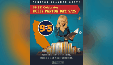 California bill would designate 9-25 as Dolly Parton Day: 9-2-5. Get it?