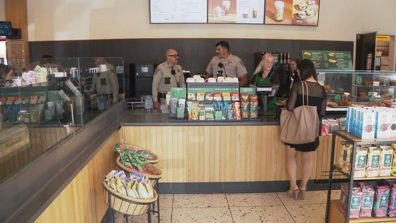CHP Bakersfield hosts "Coffee with a Cop" to connect with community over coffee (KBAK/KBFX)