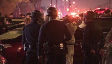 LAPD arrests 69 after Harbor Gateway street takeover involving more than 700 people
