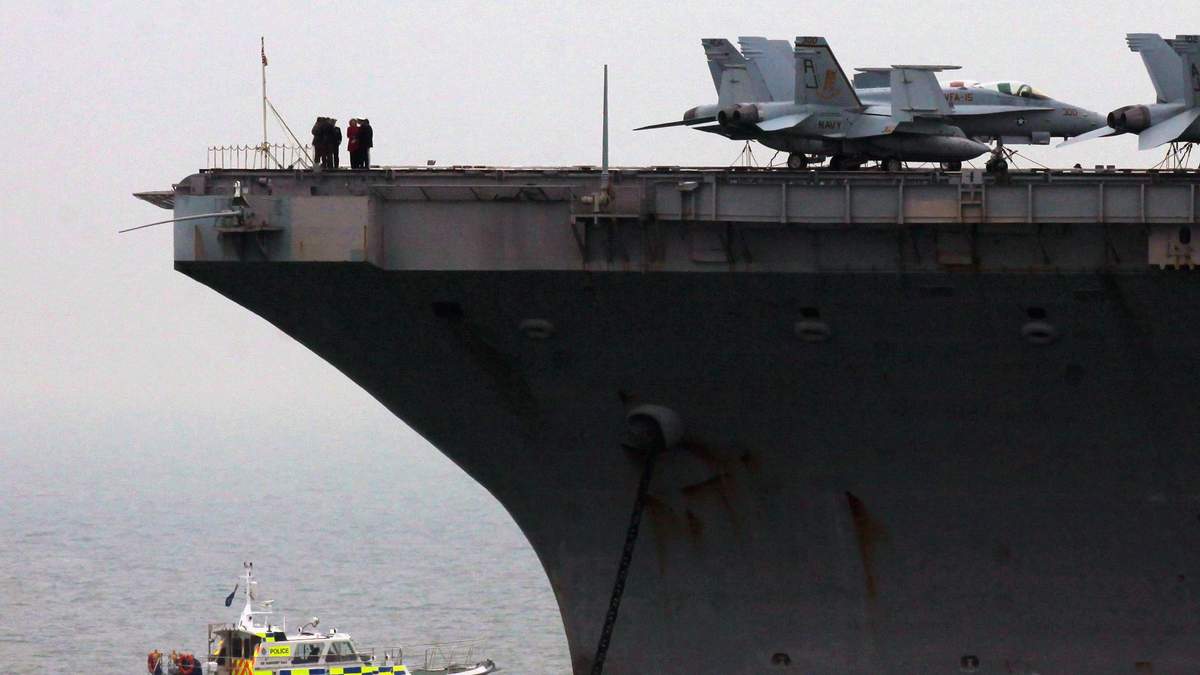 USS Theodore Roosevelt To Be Deployed To Middle East