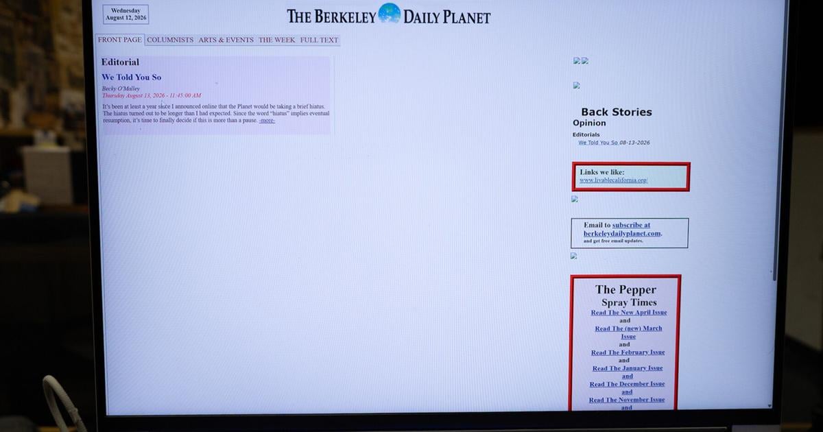 Berkeley Daily Planet ceases to spin | Communities