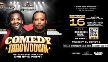 C MAC PRODUCTIONS Presents “The Comedy Throwdown” in Bakersfield | Press Releases