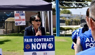 Amtrak bus drivers union rallies for contract | News