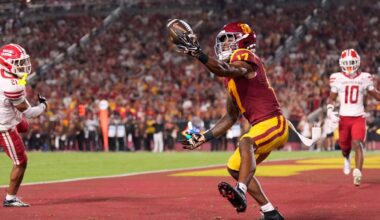Maiava throws 5 TD passes, No. 14 Southern California beats Louisiana 49-30 | Football